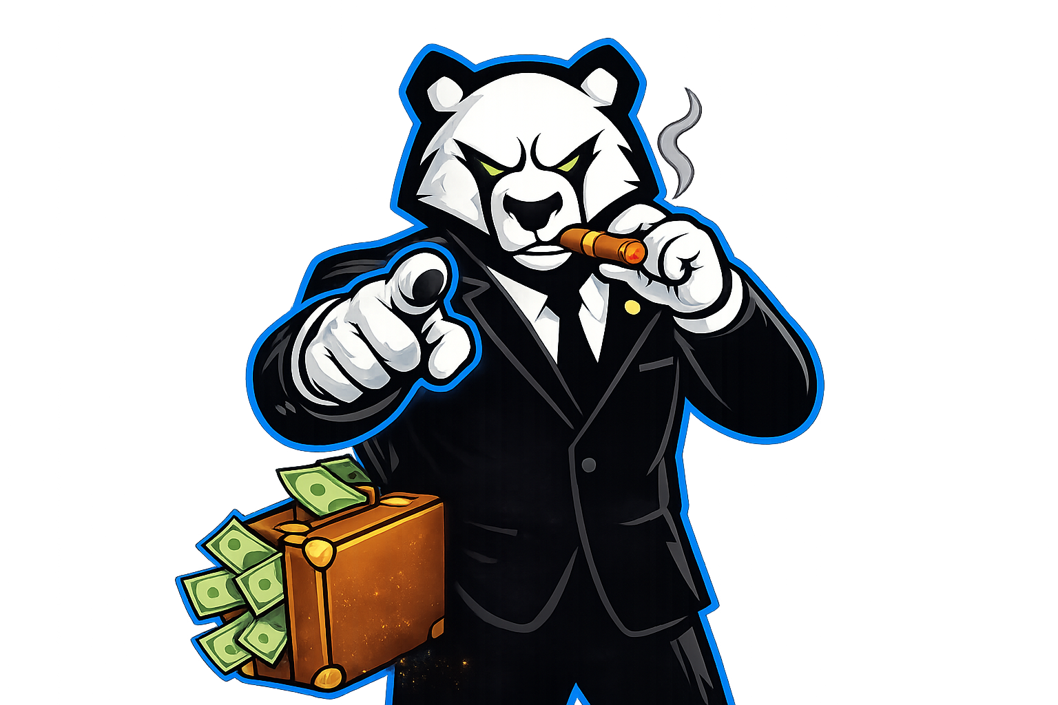 Lucky Bear Mascot